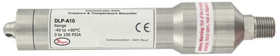 Dwyer Pressure/Temperature Data Logger, Series DLP